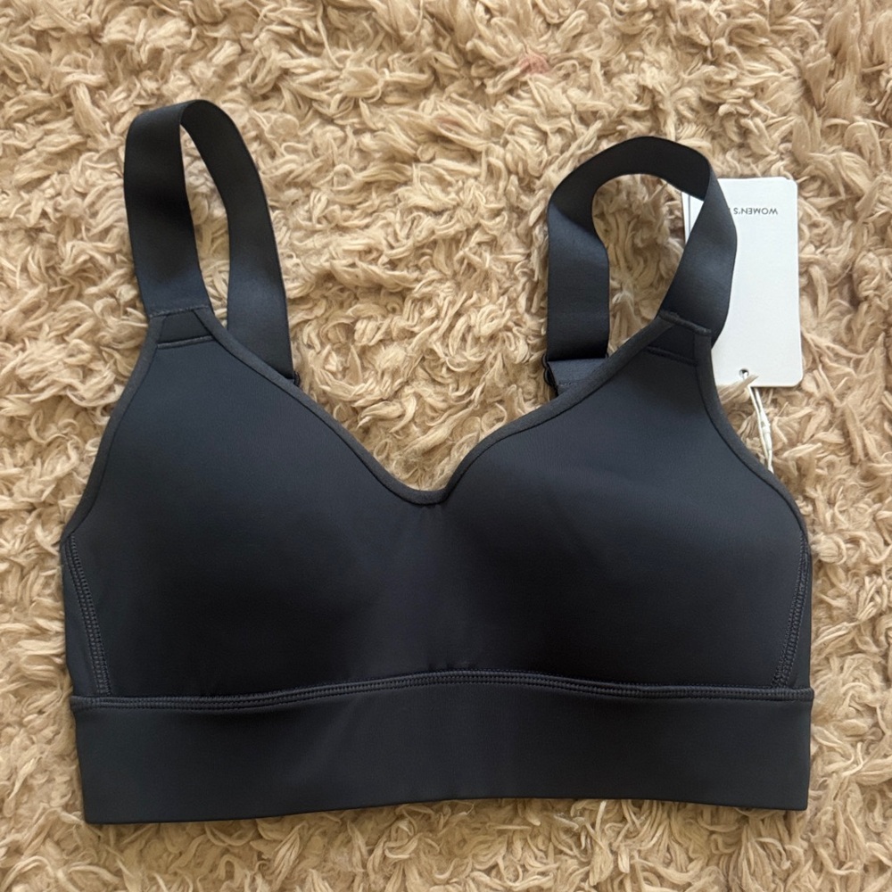 Women Best .Wireless Seamless Sports Bra in  space grey